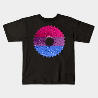 Bisexual Pride Bicycle Cassette Kids T-Shirt